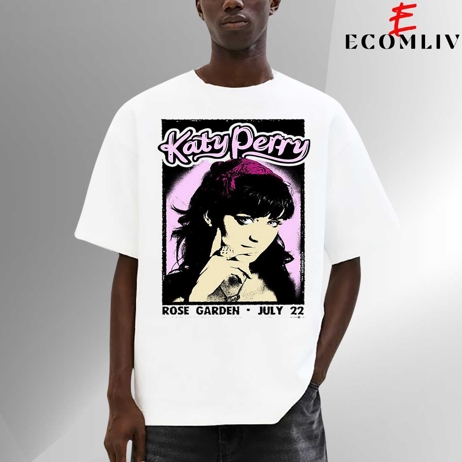 Katy Perry Retro Unisex Tee, Y2k Pop Music T Shirt, Streetwear Shirt